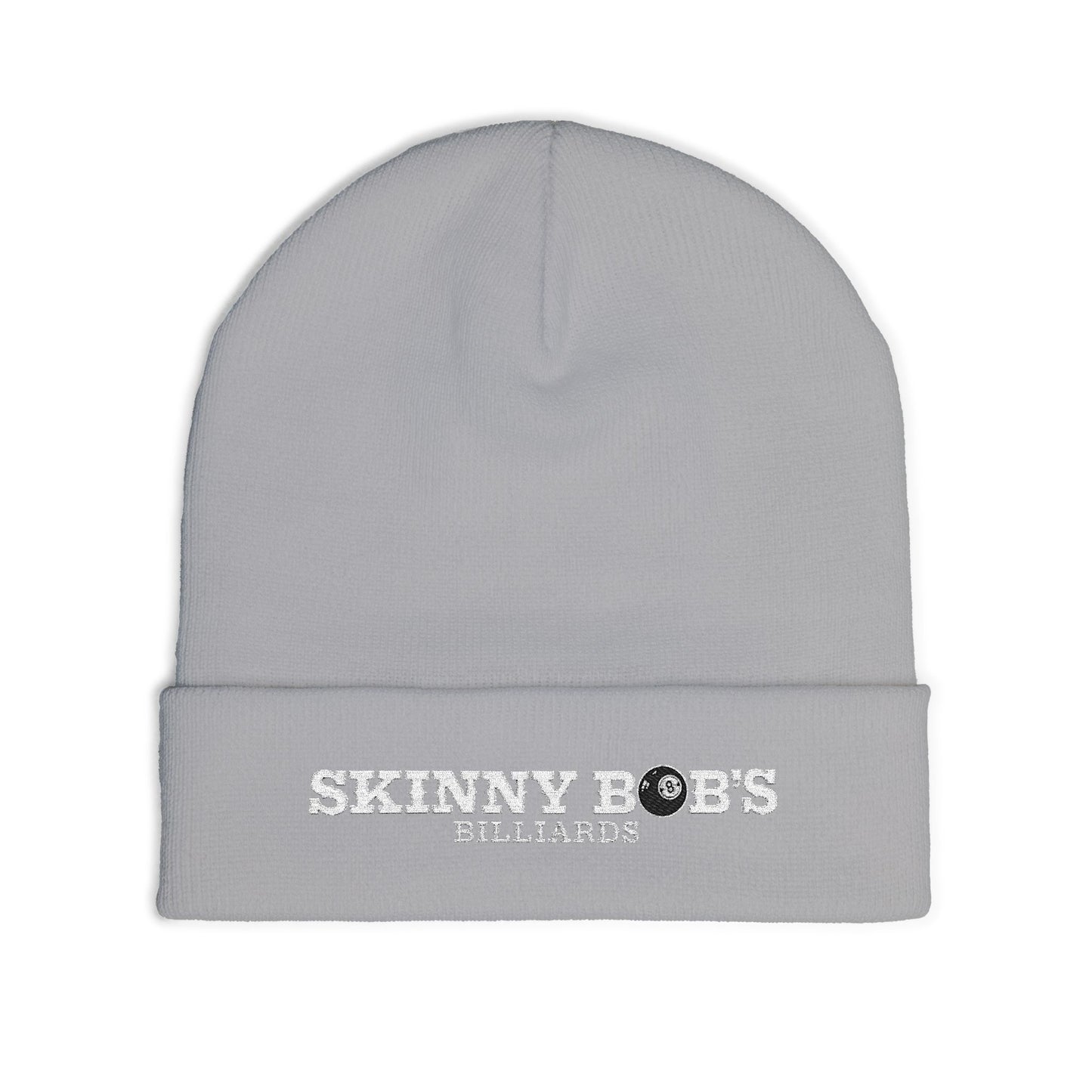 Skinny Bob's Embroidered Knit Beanie
