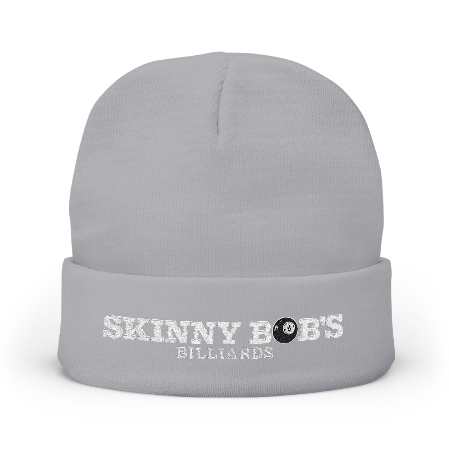 Skinny Bob's Embroidered Knit Beanie