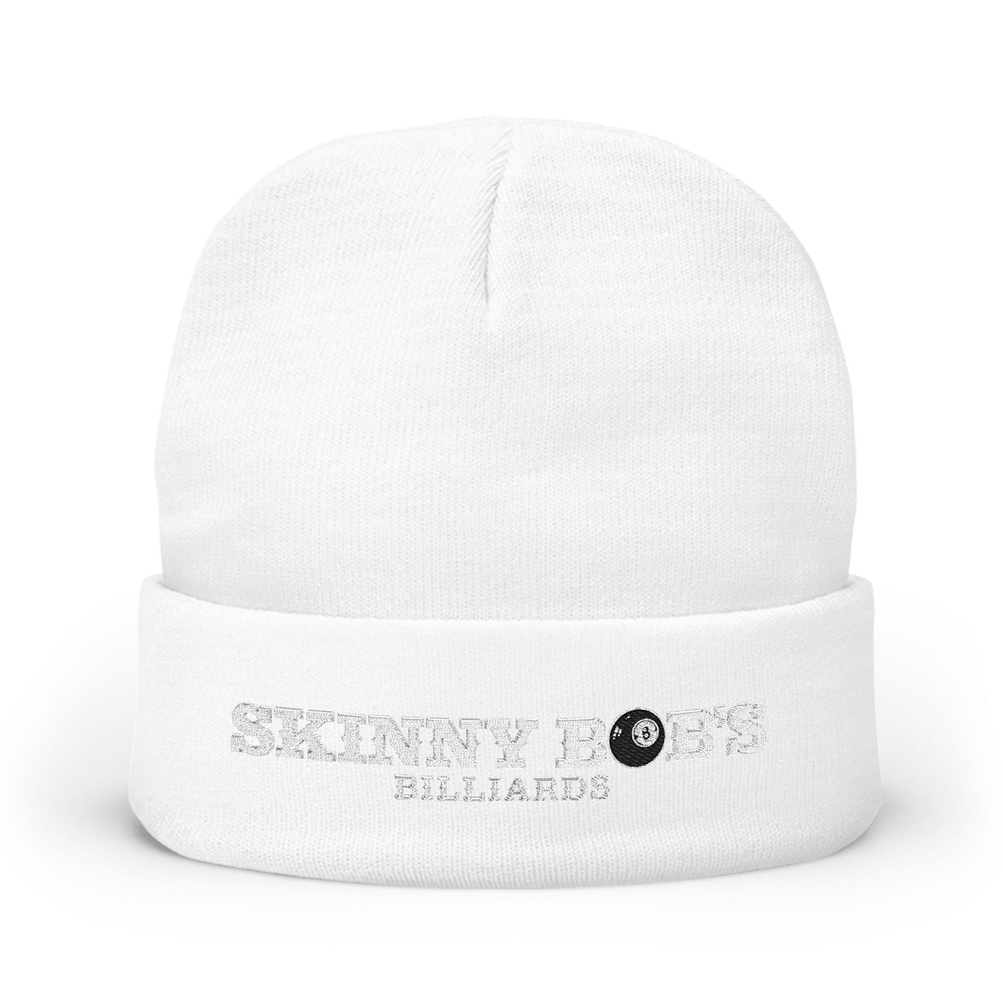 Skinny Bob's Embroidered Knit Beanie