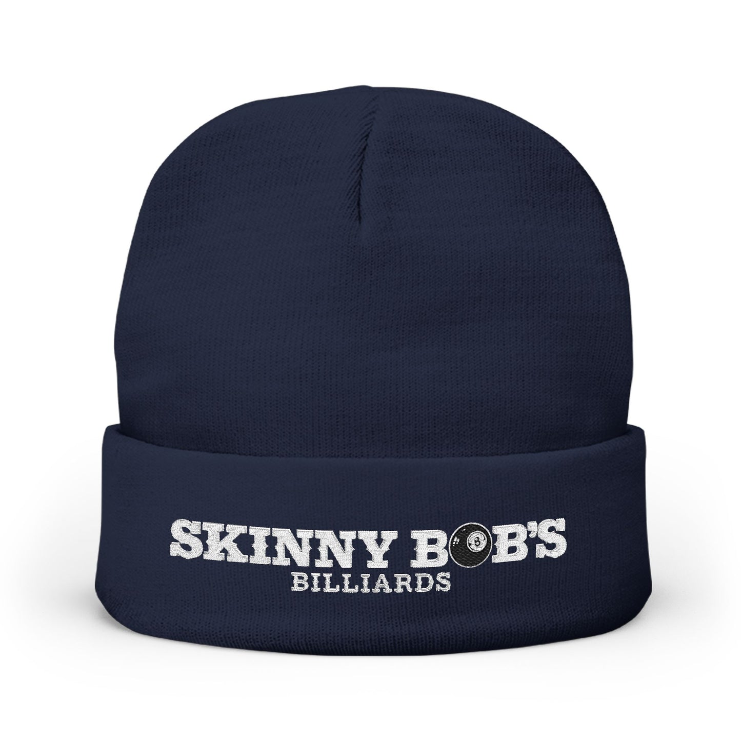 Skinny Bob's Embroidered Knit Beanie