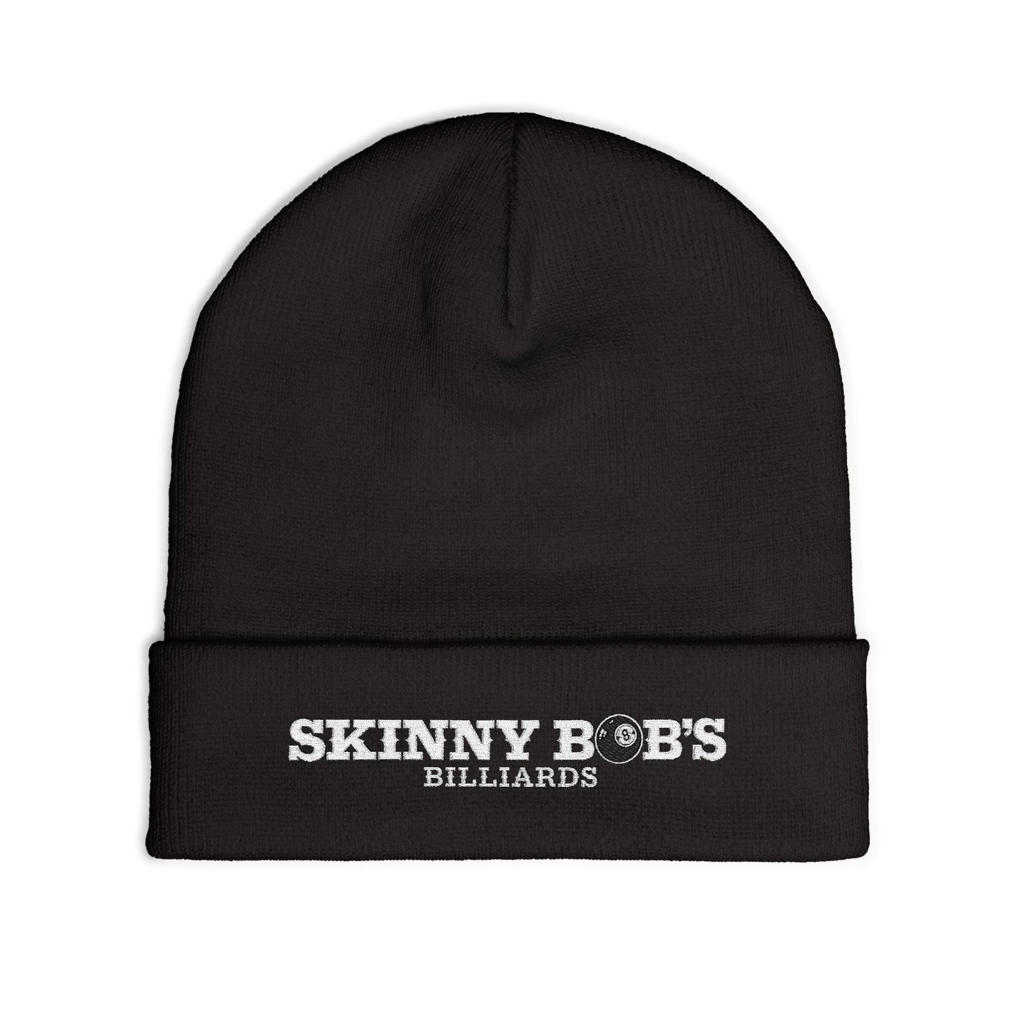 Skinny Bob's Embroidered Knit Beanie