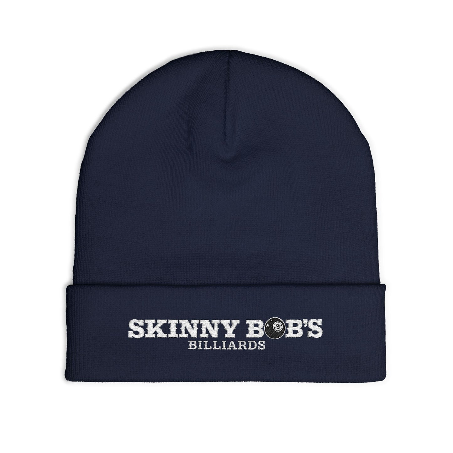 Skinny Bob's Embroidered Knit Beanie