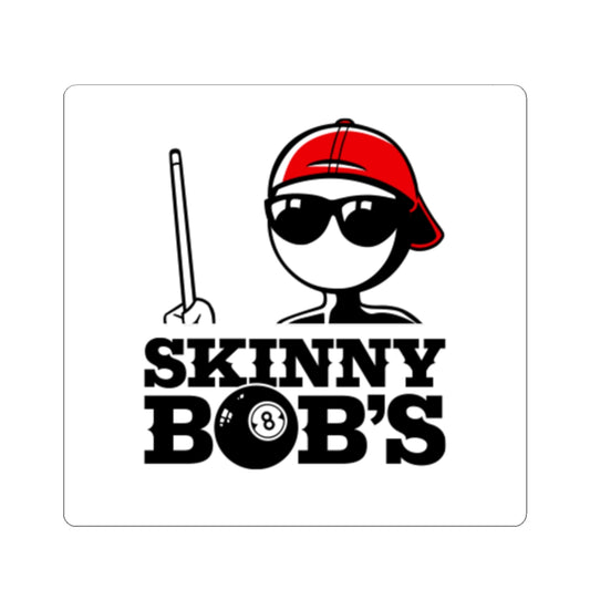 Skinny Bob Logo Kiss-Cut Sticker