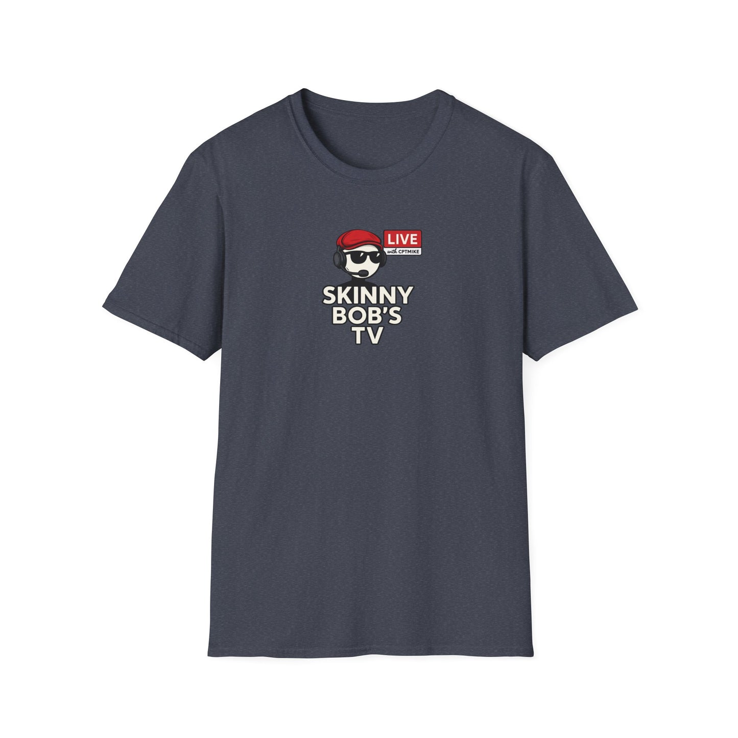 Skinny Bob TV w/cptMike T-Shirt