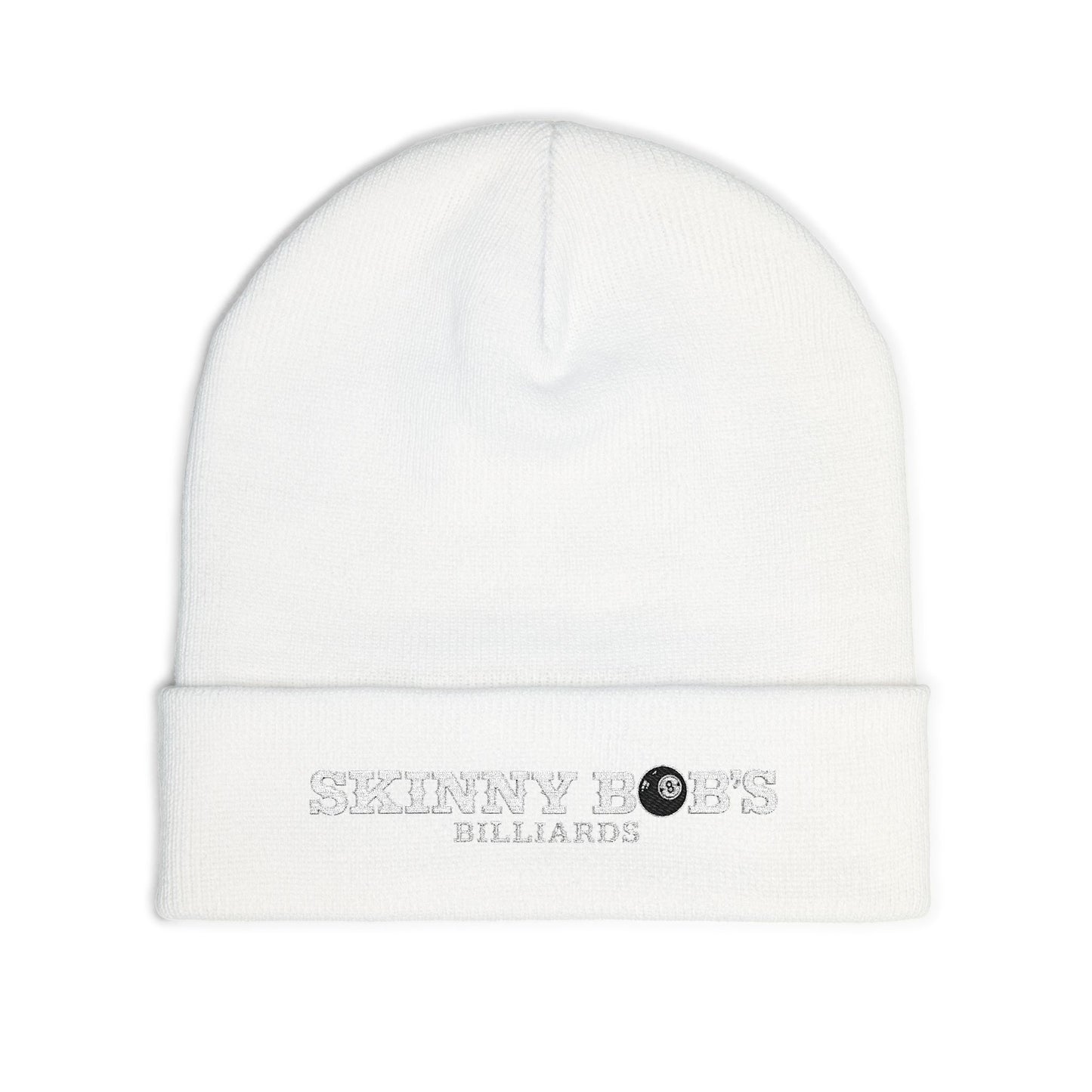 Skinny Bob's Embroidered Knit Beanie