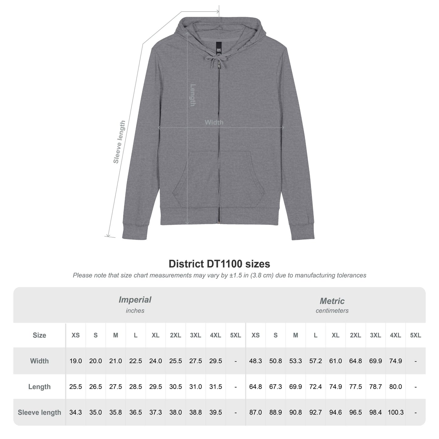 Skinny Bob's Full Zip Hoodie