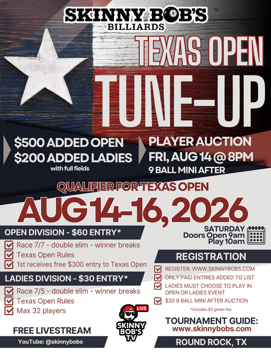 Texas Open Tune Up - Ladies Division